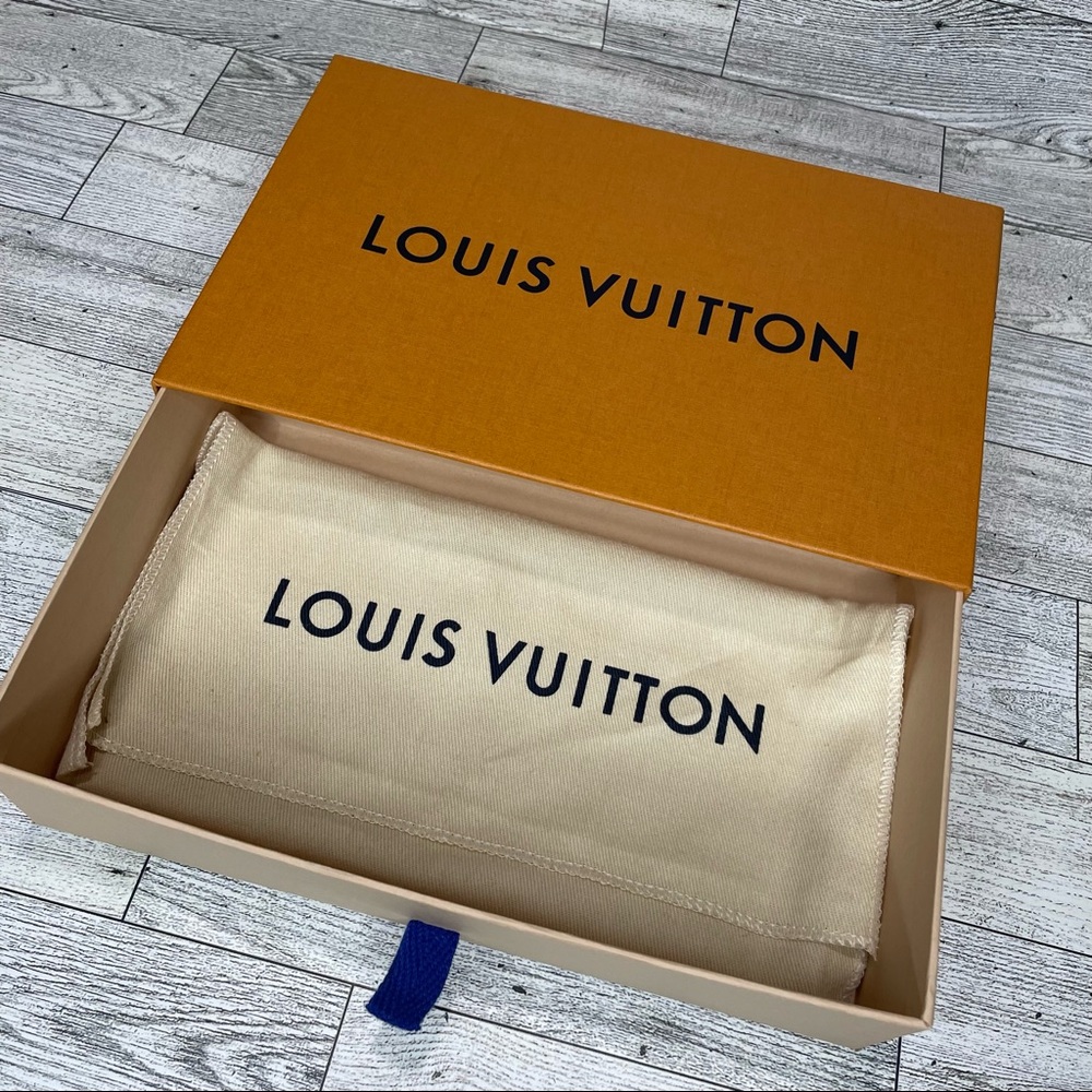 LV Wallet Box & Dust Bag